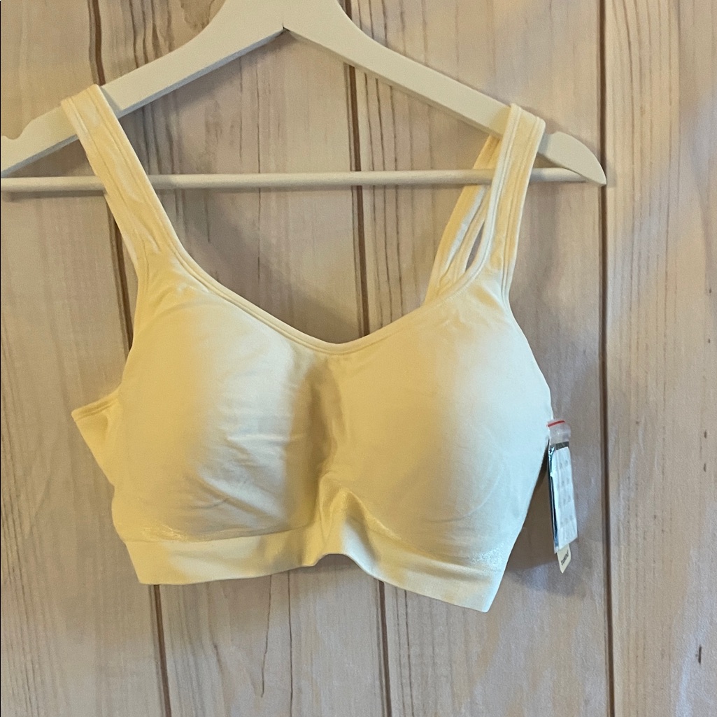 Truekind Daily Comfort Wireless Shaper Bra Xl W/ Extender Wire Free Ivory New